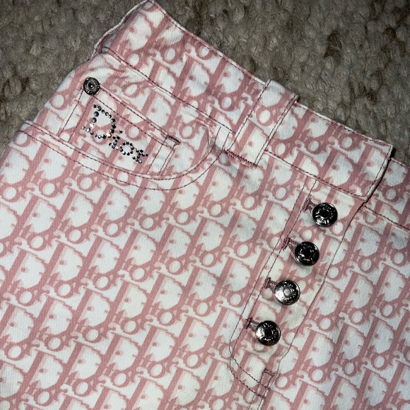 ❌ SOLD ❌ 💗RARE💗 - Authentic Vintage Dior Pink Trotter Pencil Skirt Size USA 2 - Picture 5 of 13